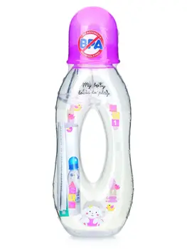 

Bottle canpol Tritan., with a hole, forces. Spout, 250 ml. 6 + months, art. 56/200prz, color pink