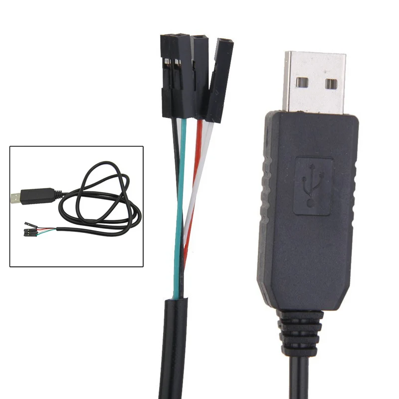 

High Quality Portable PL2303HX USB To TTL RS232 UART Car Converter To COM Cable Adapter Module