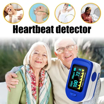 

NEW Fingertip Blood Oxygen Saturation Monitor with LED ScreenDigital Readings (No Battery) New For Men Women Kids 2020