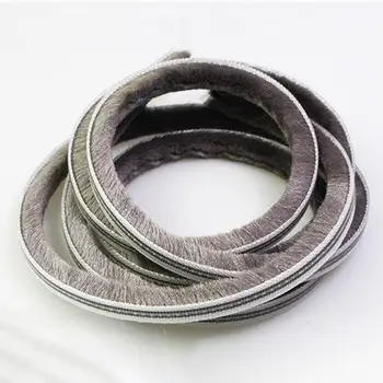 

10M Aluminum Doors Sliding Doors Windows Wardrobes Draught Excluder Brush Pile Gap Sticker Leakproof Seal Strip Kits