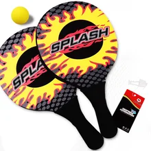 

WIN.MAX Beach Cricket Paddle Set Racquet Wooden Racquet For Outdoor Play Beach Leisure Body Training