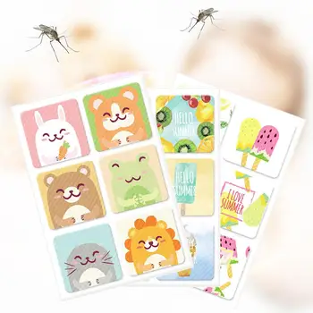 

2 Bags Kids Cartoon Natural Essential Oil Mosquito Repellent Patches Stickers Mosquito Repellent Patches Stickers anti-Mosquitos