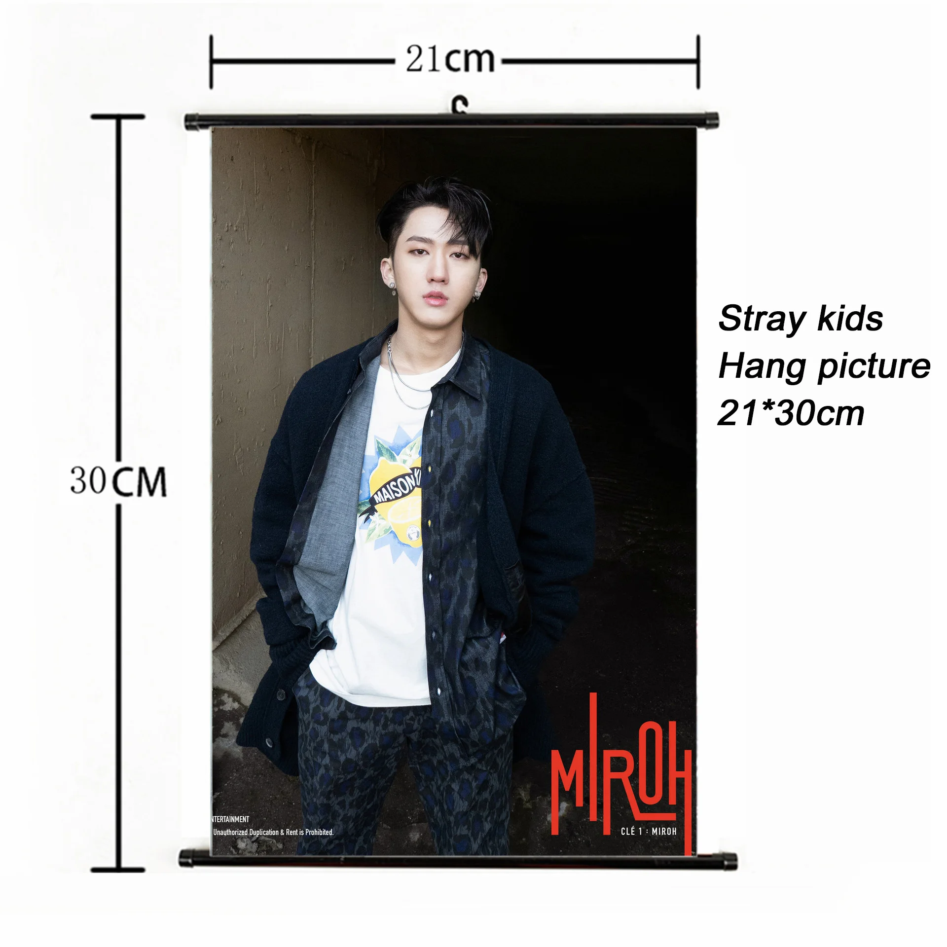 Модный Kpop Stray Kids have picture 21*30 см плакат stray kids MIROH альбом Фотокарта для фанатов Коллекция корейский Канцелярский набор - Цвет: SKD00813