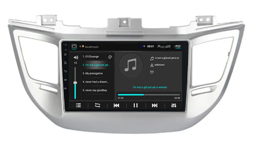 Sale ZOHANAVI  2.5D Android car dvd for Hyundai Tucson 2016 2017 multimedia player car radio gps navigation 19
