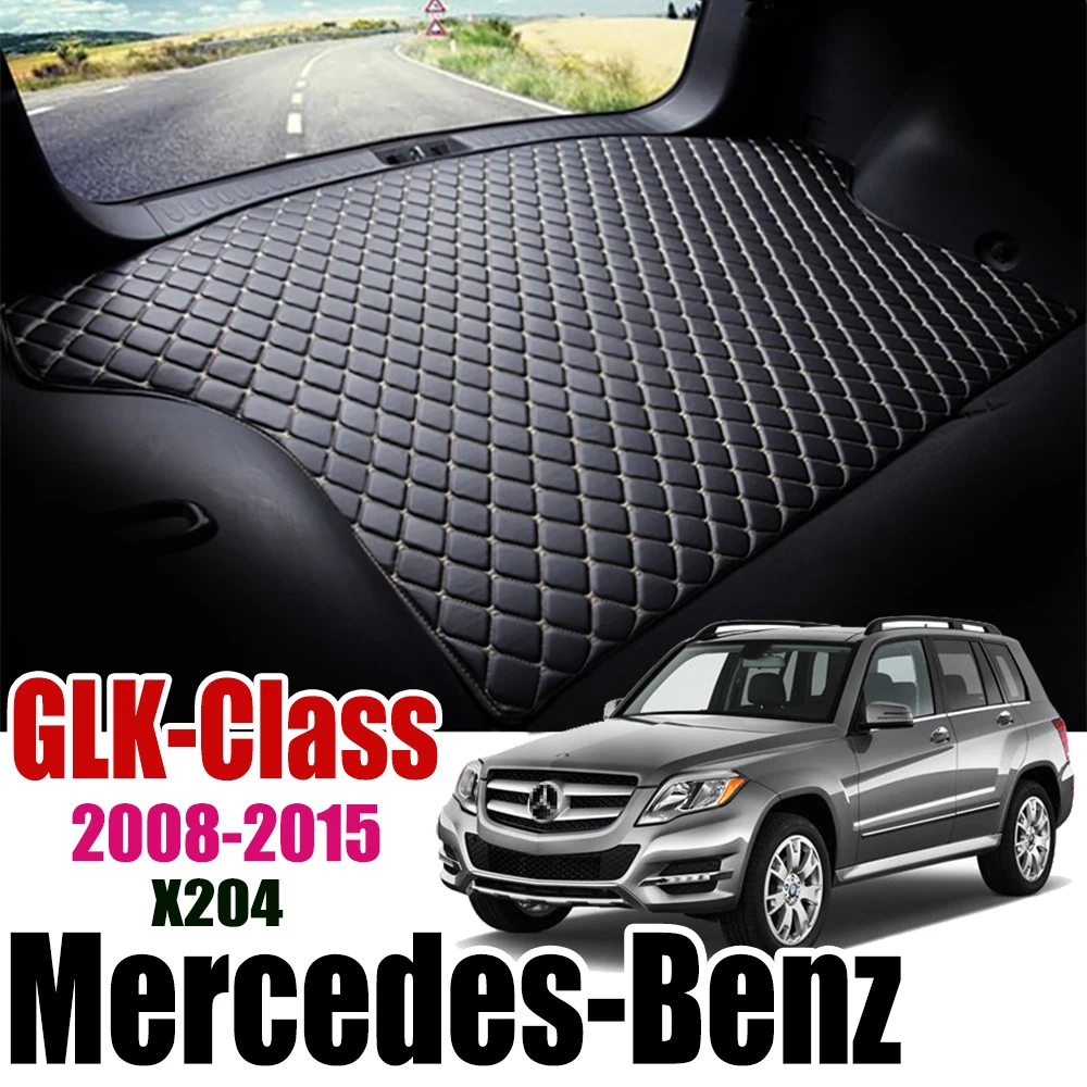 Кожаный Автомобильный Коврик для багажника ковер хвост Benz X204 грузовой лайнер