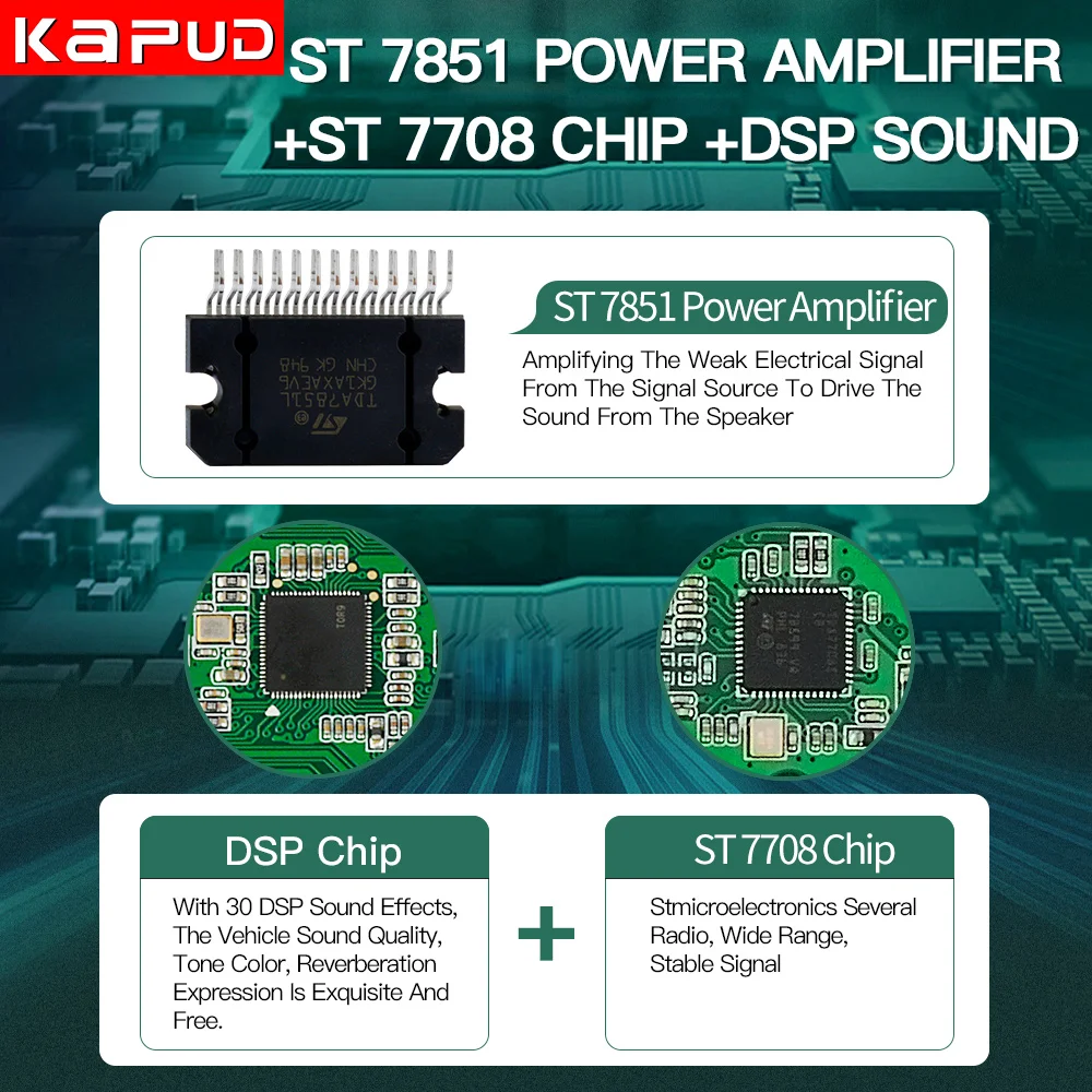 Kapud 폭스바겐 스코다 옥타비아 폴로 골프 티구안 파사트 B6 제타 비틀 GPS DVD 네비게이션 카플레이, 안드로이드 10, 8 인치, 2Din