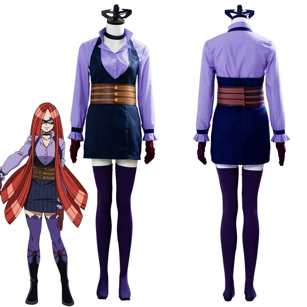 My Hero Academia Heroes Rising Slice Cosplay Costume Outfit Full Suit