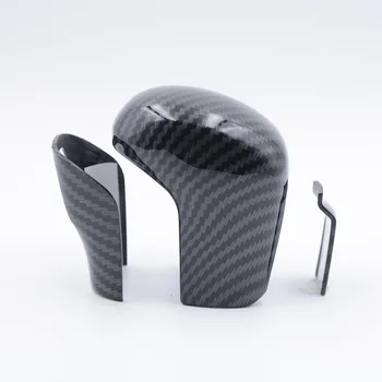 

3PCS Gear Lever Shift Knob Cover For Honda Civic 2016-2020 DIY ABS Black
