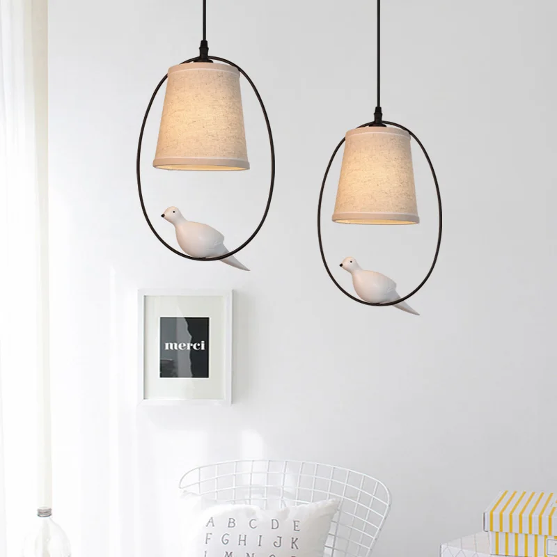 Подвесная лампа для ресторана из кованого железа с одной головкой|pendant lamp|american