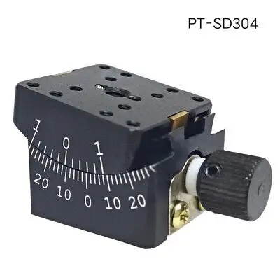 

PT-SD304 Manual Goniometer Stage Dovetail Platform Precise Optical Sliding Table 25x25mm