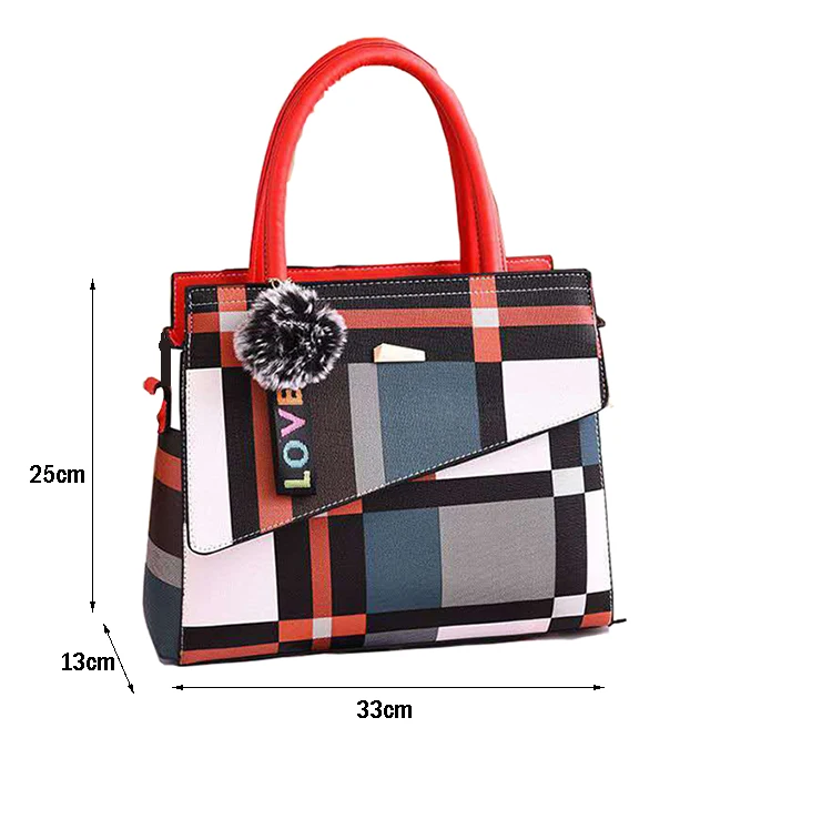Женская сумка, модная женская сумка из искусственной кожи, женская дизайнерская Лоскутная сумка, женская повседневная большая сумка на плечо