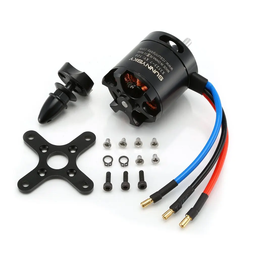 $43.34 SUNNYSKY X3525 520KV720KV880KV Brushless Motor for Fixed Wing 3D RC Drone Helicopter Airplane P