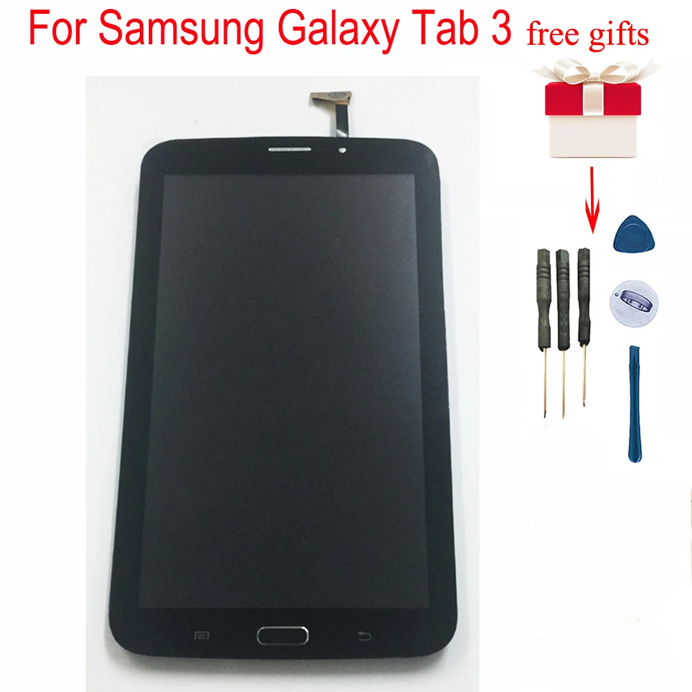 ЖК для samsung Galaxy Tab 3 7," T211 T210 ЖК сенсорный SM-T211 ЖК-дисплей Панель T210 сенсорный датчик экрана в сборе с рамкой
