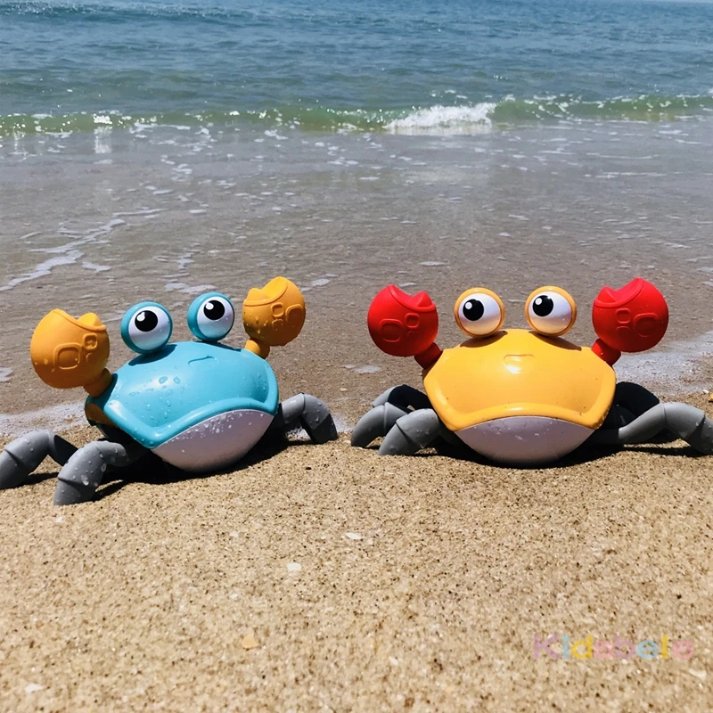 walking crab bath toy