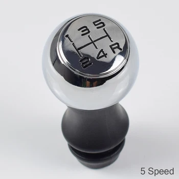 

5 Speed 6 Speed Aluminum alloy Plastic Car Gearshift knob For PEUGEOT 106/1007/206/107/306/307/308/2008/301/3008/ 406/508/605/