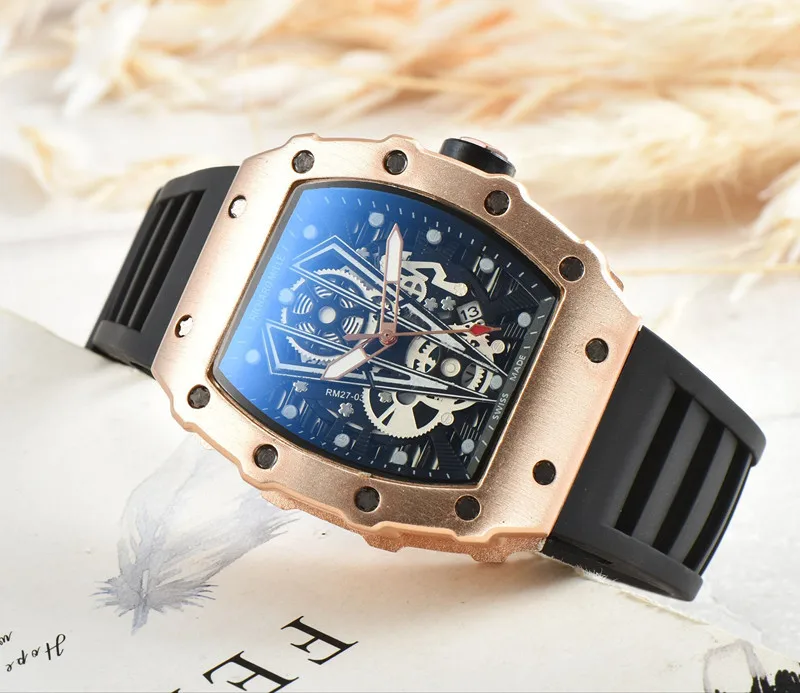 

Hot New Barrel type Watch Men's Quartz Watch Suitable for business casual occasions
