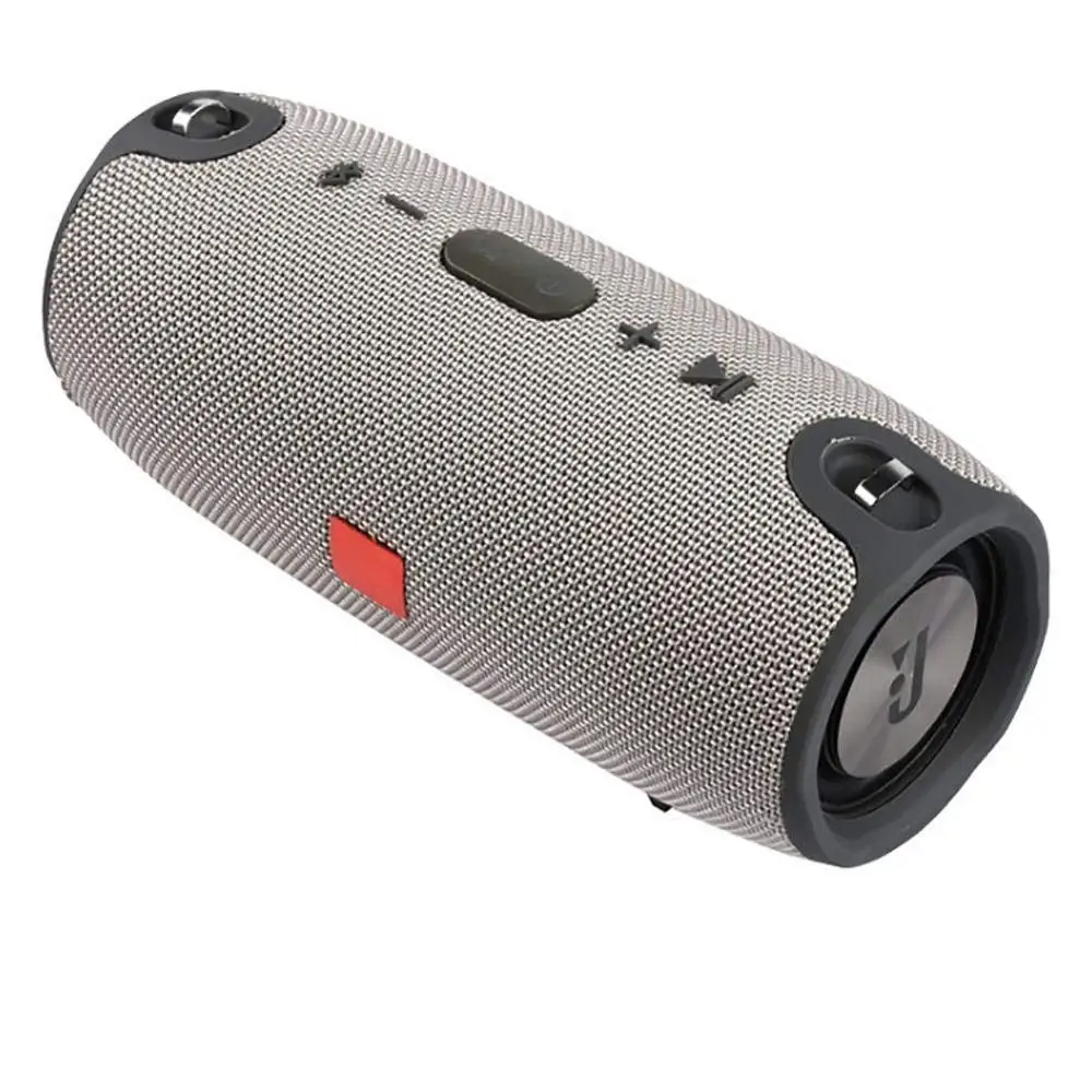 Беспроводной лучший Bluetooth динамик водонепроницаемый громкий динамик дизайн для телефона Портативный Открытый Мини Колонка коробка - Цвет: Grey