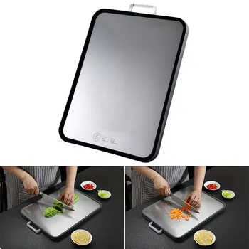 

Stainless Steel Chopping Block Antibacterial Anti-mildew Cutting Boards Chopping Board Fruit Vegetable Meat Kitchen Tools