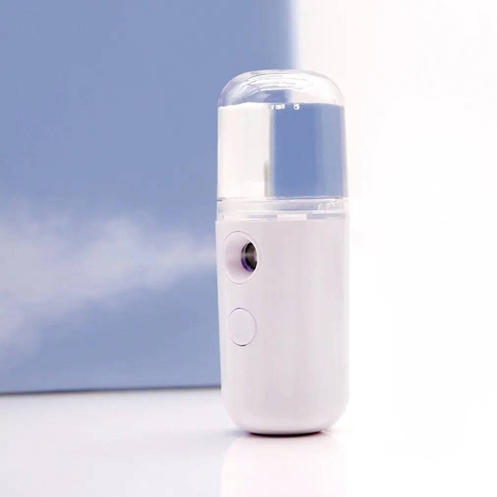 Mini Portable Face Evaporating Instrument Usb Charging Nano Spray Water Tank Mini Steamed Face Humidifier Portable 2