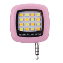 Универсальный светодиодный кольцевой светильник для селфи, портативная лампа для селфи, объектив для мобильного телефона для iPhone XS Max, Xiaomi, samsung, светящийся кольцевой зажим