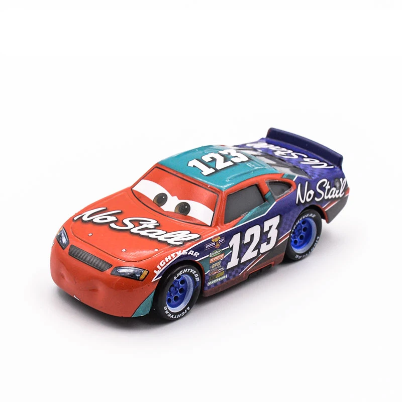 Disney Car Pixar Cars 3 Lightning McQueen Curz Ramirez Storm Jackson Large Transporter Deformation Truck Racing Track FRJ07