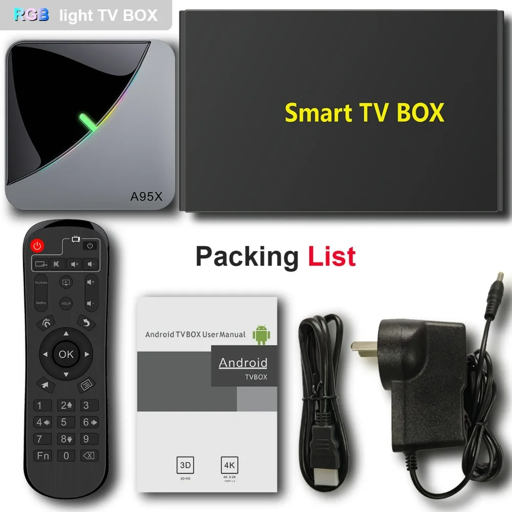 LEMADO A95X F3 Air tv Box Android 9,0 Amlogic S905X3 Ethernet 100 м 4 Гб 64 Гб 2,4G/5G wifi USB 3,0 8K YouTube Android tv Box