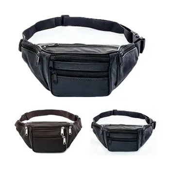

Mens' Waist Belt Bag Utility Cycling Waist Fanny Pack Bum Bag Male Solid Color Travel Hip Purse Phone Pocket Sports Waist Packs