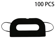 100 шт очки универсальные одноразовые домашние нетканые гигиенические наушники дышащие VR маска для глаз Виртуальная реальность впитывающие пот