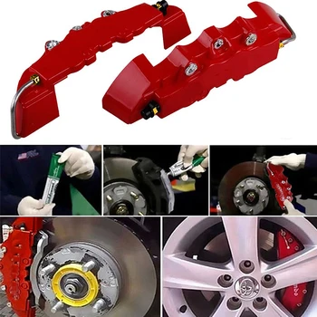 

2pcs Car Tire Wheel Hub Disc Brake Caliper Cover For Honda Civic 2006-2011 Accord Fit CRV HRV City Jazz Subaru Forester Impreza