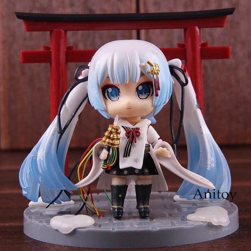 

2018 Snow Miku 850 Crane Priestess Version Hatsune Miku Figure Action PVC Collectible Model Toy