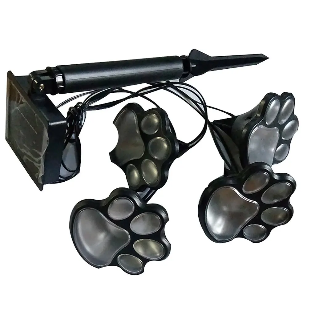Footprints LED Lights Solar Light Land Lights Bear Grab Lights Lawn Lights Outdoor Landscape Lights