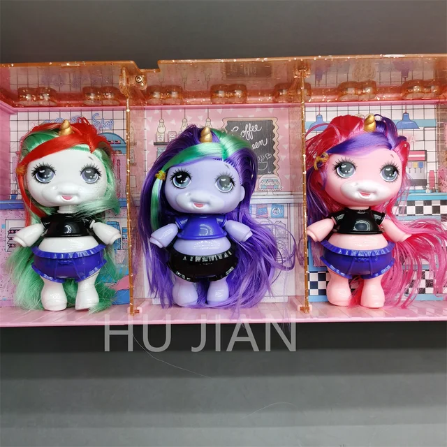 New 1PC/3Pcs/set Unicorn DollLittle Monster Slime Doll Parents Give Children Holiday Gifts 1