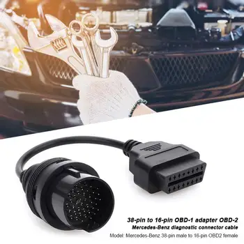 

Vehemo 38pin AUTO Cables Adapter OBD2 Cables Adapter Automatic Car Accessories for Chargers & Adapters Car Cables Adapter