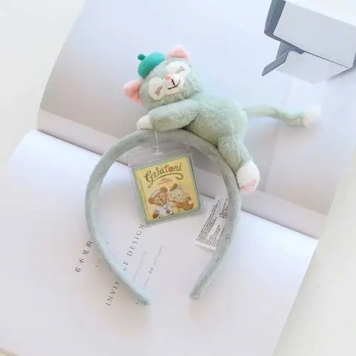 1 шт. прекрасный stellalou Rabbit Duffy медведь мягкие плюшевые игрушки Косплей Hearwear повязка на голову для девочек Детская Вечеринка - Цвет: cat