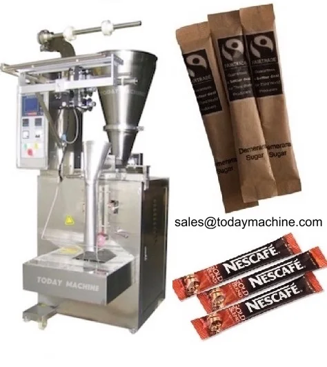 Поставка автоматического молока моющее средство кофе Snus Небольшие Пакетики порошок упаковочная машина