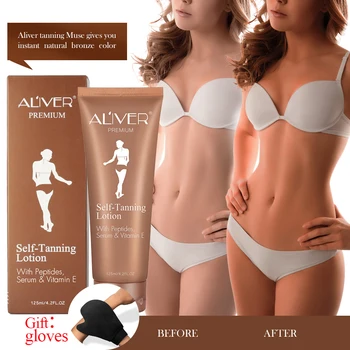

Self Tanning Cream set Body Black Bronze Self Sun Tanning Oil Foundation Moisturizing Skin Care Body Cream Fast Tanner Lotion