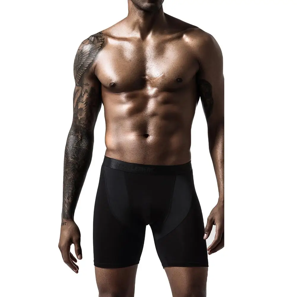 2PCS Men's Sports Gym Compression Shorts Quick Dry Short Tight Bulge Pouch  Pants