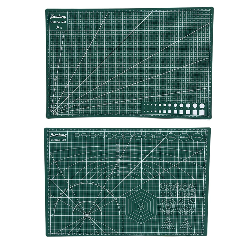 Alfombrilla de corte autocurativa de Pvc, tabla de cuchilla para cortadora de papel, herramientas de manualidades DIY, suministros escolares de oficina, A5, 1 ud.