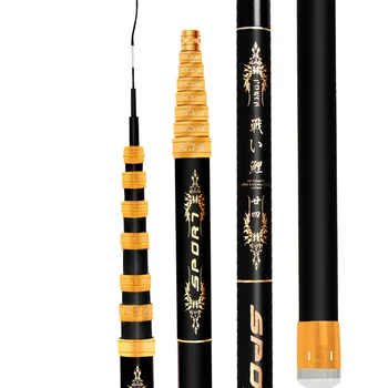 

Hollow Rod 4.5m 5.4m 6.3m 7.2m Fishing Pole Pesca Short Section Position Spinning Olta Carbon Fiber Ultralight Hard Stream Peche