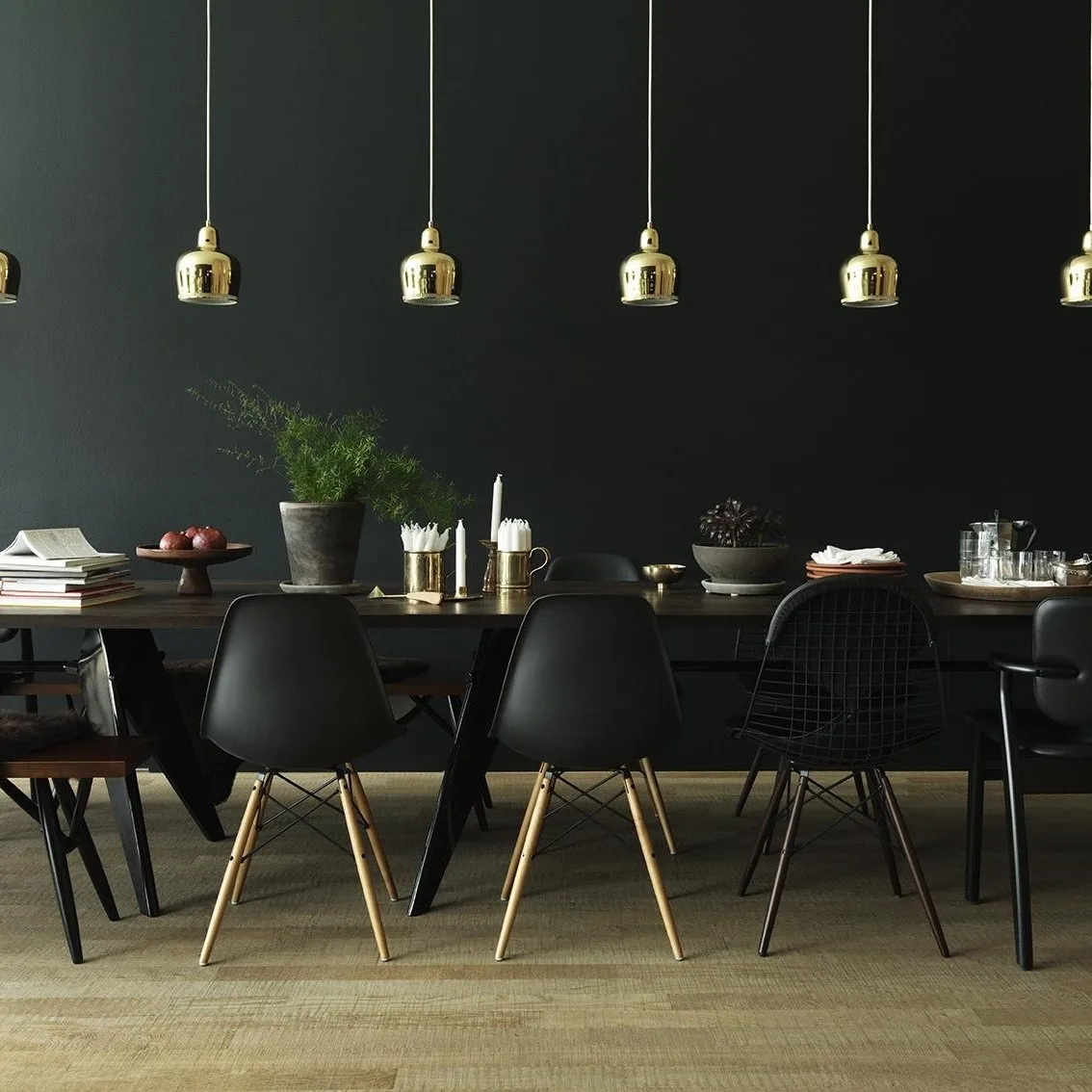 Denmark Nordic Artek Finnish Alvar Aalto Admiralty Bell Pendant Lights Bedroom Metal Luster Led Lamp Dining Room Bar De Fixtures