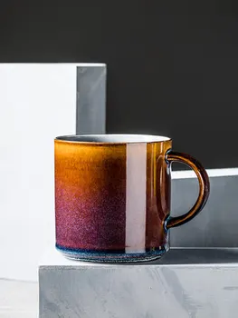 

Personality Nordic Ceramic Mug Simple Home Drink 500ML Milk Coffee Tea Mug Porcelain Office Water Cup Drinkware