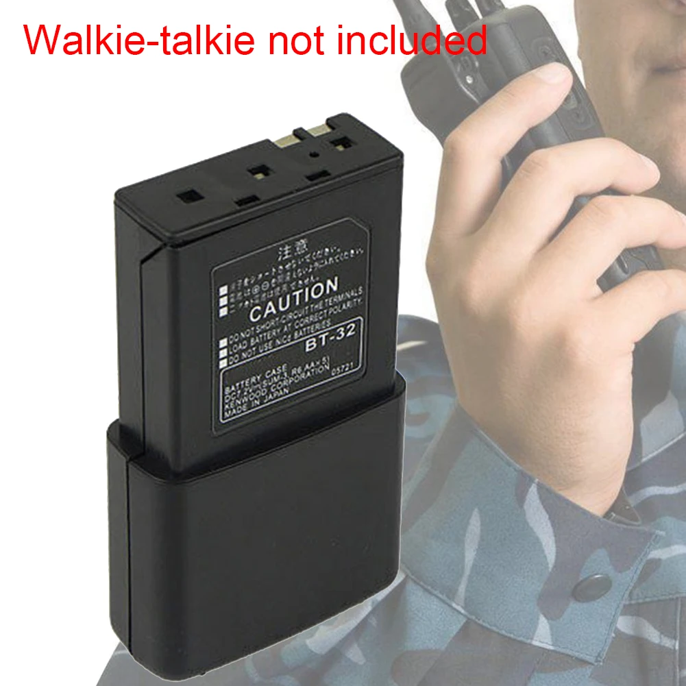 5xAA аксессуары оболочка черная портативная рация прочный адаптер высокой емкости батарейный блок пластик для Kenwood TK308 TH22AT радио