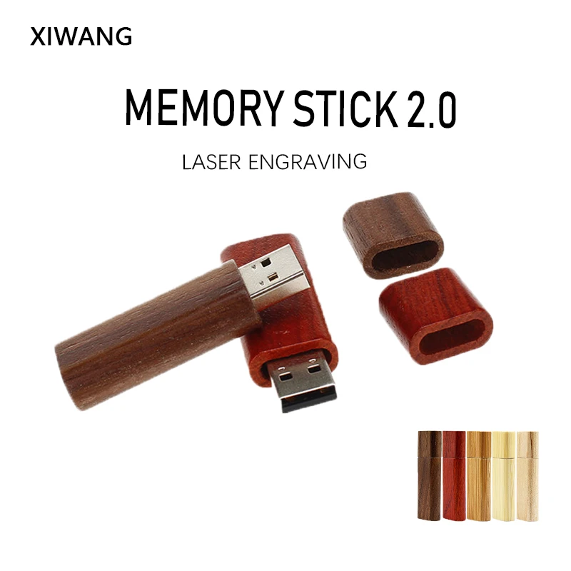 Деревянный USB флэш-накопитель с лазерной гравировкой usb memory stick 2,0 4 ГБ 8 ГБ 16 ГБ флеш-накопитель 32 Гб 64 Гб Флешка логотип компании Бесплатная