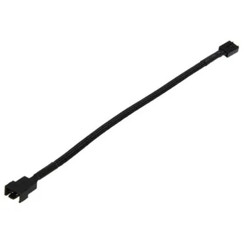 

5 Pcs CPU Fan Cable 4 Pin Computer Extension Wire Female To Male Connect Power Office PWM Replacement Accessories PVC Insulation