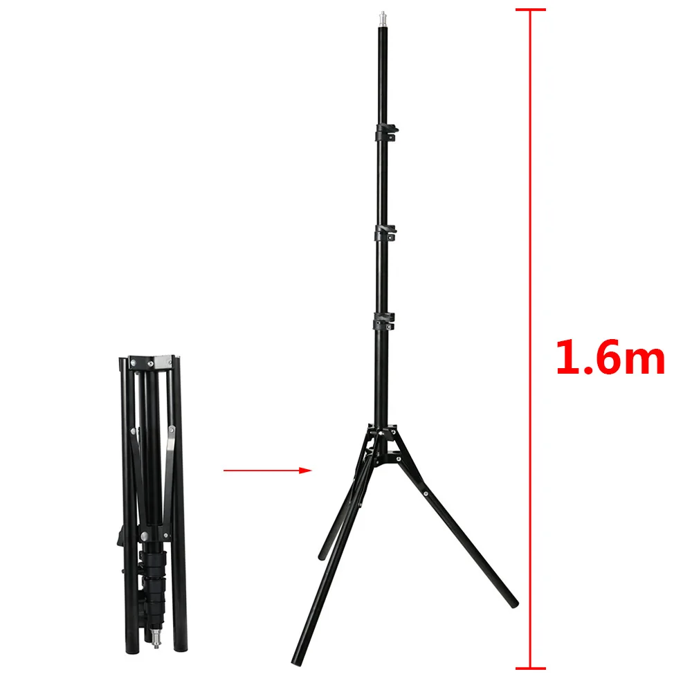 

Tycipy 110cm/160cm Photography Studio Tripod Light Stands Photo Studio Relfectors Softboxes Lights Backgrounds Video Lighting