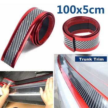 

SUVs Carbon Fiber Replacement Door Sill Protector Strips Door Sill Front Bumper For Cars Practical Accessories