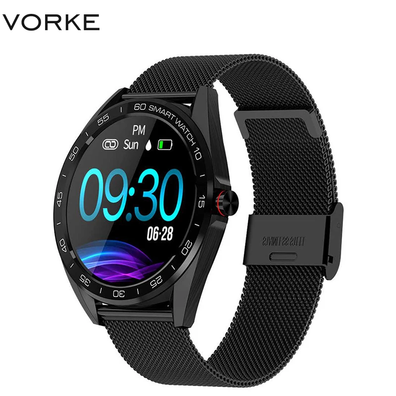 Смарт часы Vorke K7 экран 1 3 дюйма IP68 пульсометр кровяное давление|Смарт-браслеты| |