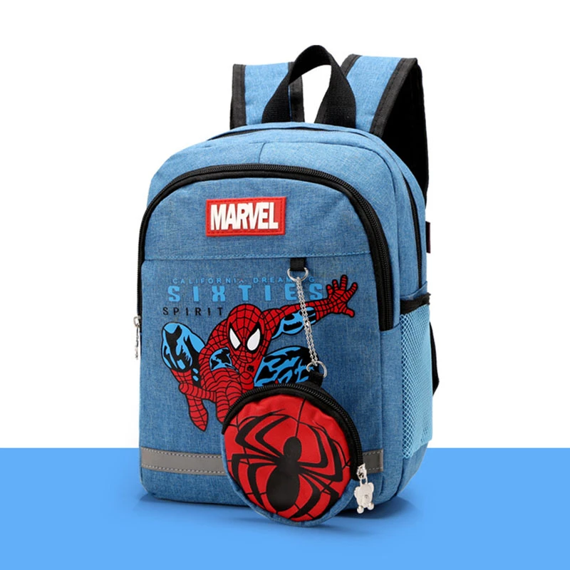 Mochila Disney Marvel Spiderman América, Superhéroes, mochila figuras, regalo para niños, mochila para niños y niñas, Juguetes| Mochilas| - AliExpress