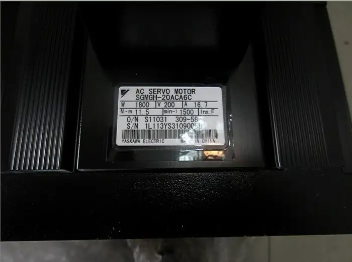 

Bargain for the new sgmgh-20aca6c + sgdm-20ada 2kW servo special price