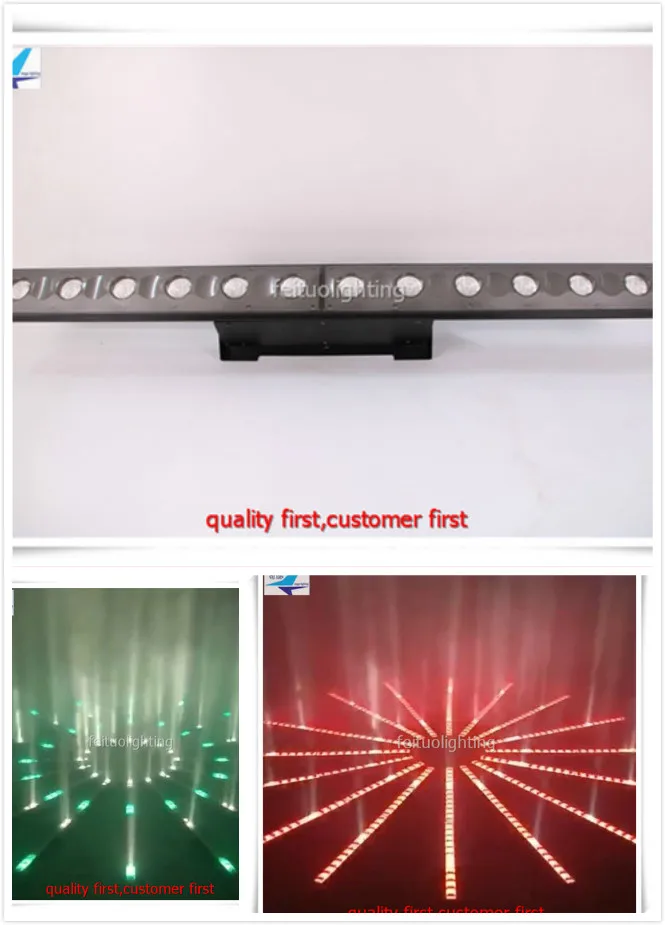 Светодиодный настенный светильник dmx 12x5 Вт теплый белый + 72x rgbw 4 в 1 светодиодный
